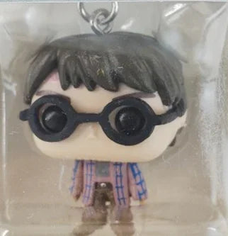 Funko POP Keychain Toy Harried Hermione Potters Series Ginny Ron Hedwig Snape Fawkes Dementor Luna Pocket Pop Key Ring Chain Toy