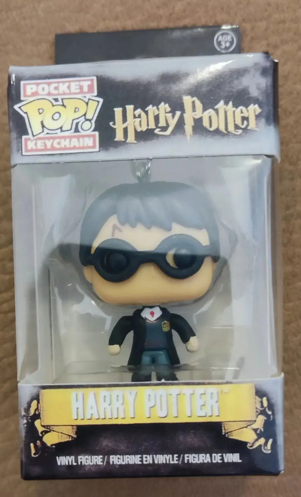 Funko POP Keychain Toy Harried Hermione Potters Series Ginny Ron Hedwig Snape Fawkes Dementor Luna Pocket Pop Key Ring Chain Toy