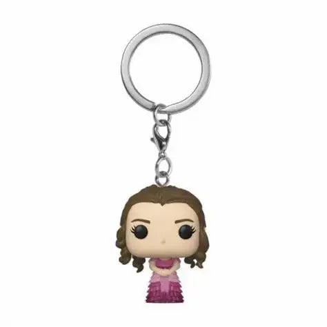 Funko POP Keychain Toy Harried Hermione Potters Series Ginny Ron Hedwig Snape Fawkes Dementor Luna Pocket Pop Key Ring Chain Toy