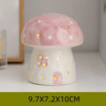 Mushroom Ceramic Night Light Home Bedroom