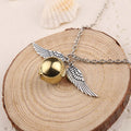 Harry Potter Themed Time Turner Hourglass Golden Snitch Wing Charms Magic Potion Bottle Cosplay Accessory Movie Collectible Gift